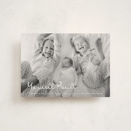 Petite Birth Announcements