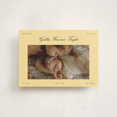 Petite Birth Announcements