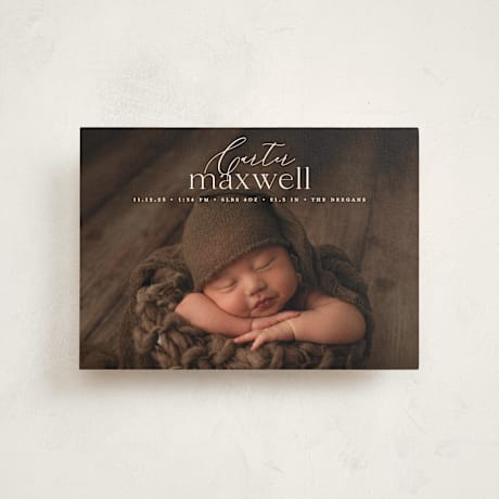 Petite Birth Announcements