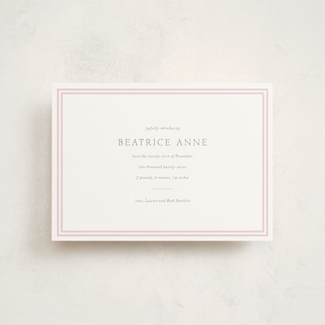 Petite Birth Announcements