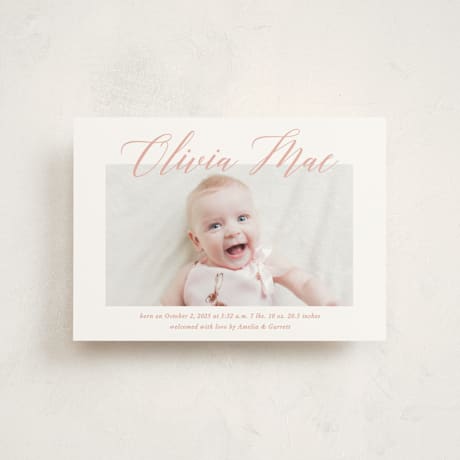Birth Announcement Postcards