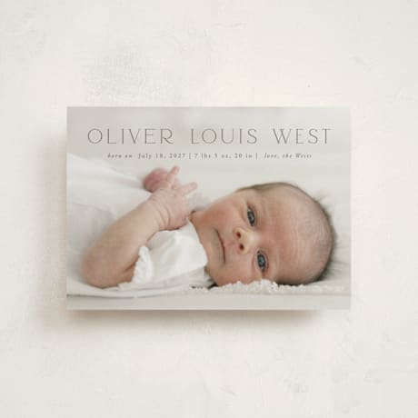 Birth Announcement Postcards