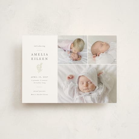 Birth Announcement Postcards