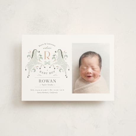 Birth Announcement Postcards