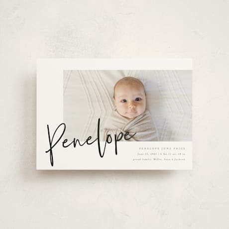 Birth Announcement Postcards