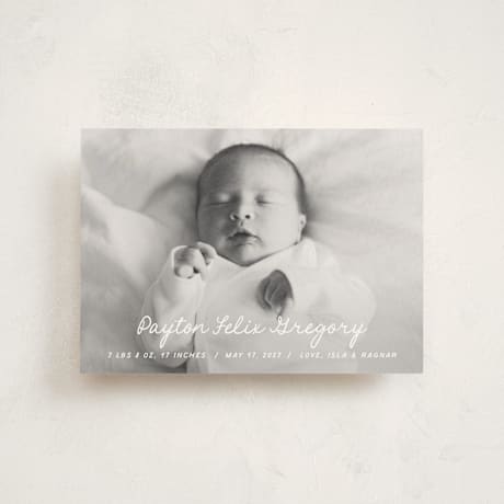 Birth Announcement Postcards