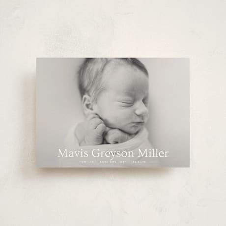 Birth Announcement Postcards