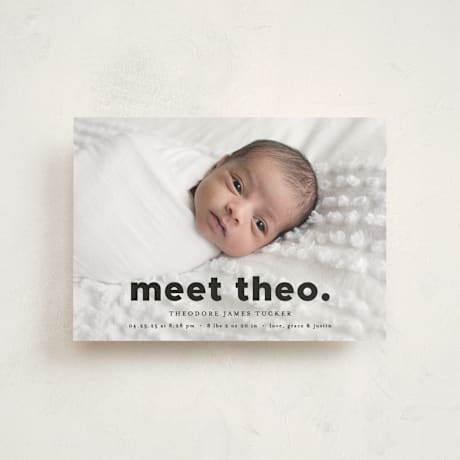 Birth Announcement Postcards