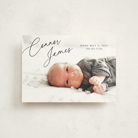 Birth Announcement Postcards