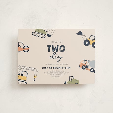Petite Children's Birthday Party Invitations