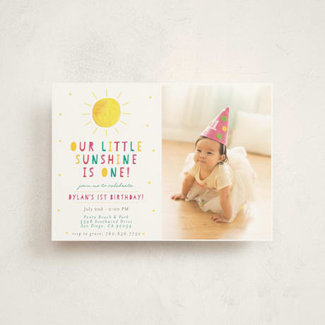 Children's Birthday Party Postcards