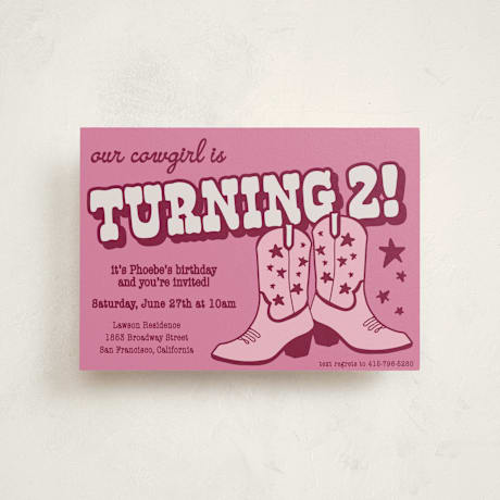 Children's Birthday Party Postcards