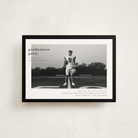 Graduation Party Invitation Postcards