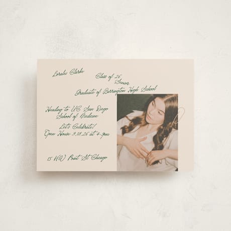 Graduation Party Invitation Postcards