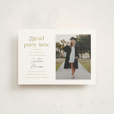 Petite Graduation Party Invitations
