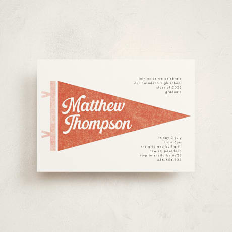 Petite Graduation Party Invitations