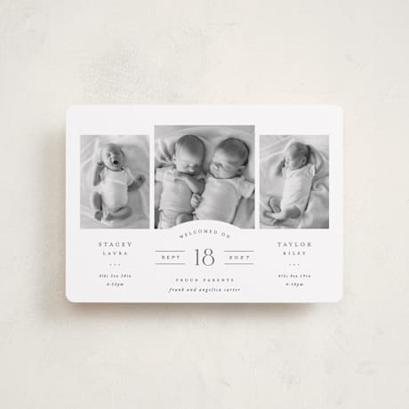 Petite Birth Announcements