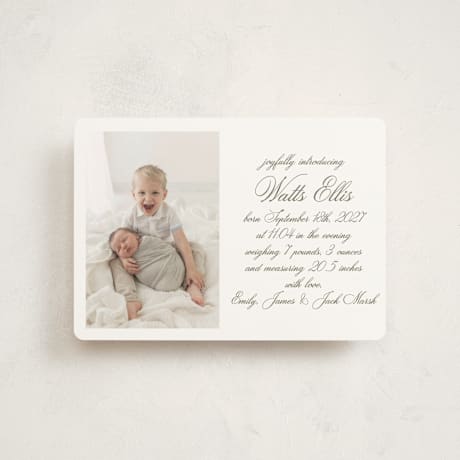 Petite Birth Announcements