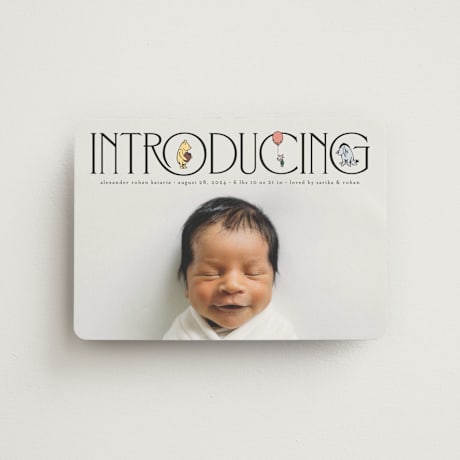 Birth Announcement Magnets