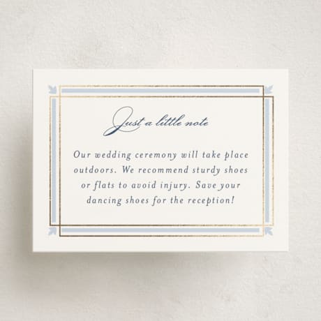 Foil-Pressed Mini Enclosure Cards