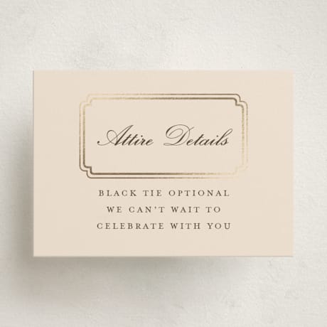 Foil-Pressed Mini Enclosure Cards