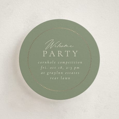Foil-Pressed Mini Enclosure Cards