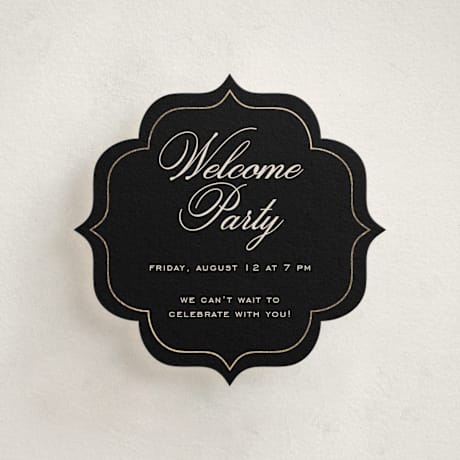 Foil-Pressed Mini Enclosure Cards