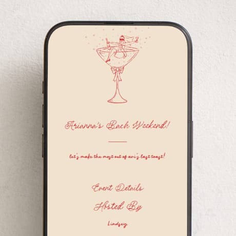 Online Bachelorette Party Invitations