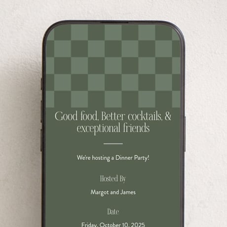 Online Dinner and Cocktail Party Invitations