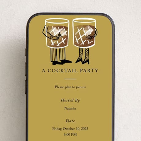 Online Dinner and Cocktail Party Invitations