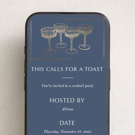 Online Dinner and Cocktail Party Invitations