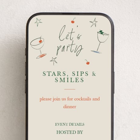 Online Dinner and Cocktail Party Invitations