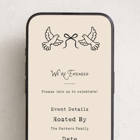 Online Engagement Party Invitations