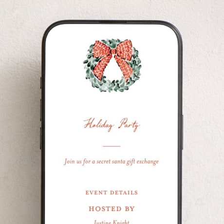 Online Holiday Party Invitations