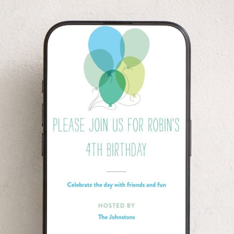 Online Kids Birthday Invitations