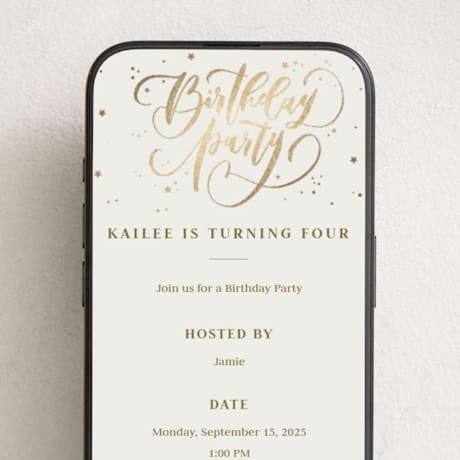 Online Kids Birthday Invitations