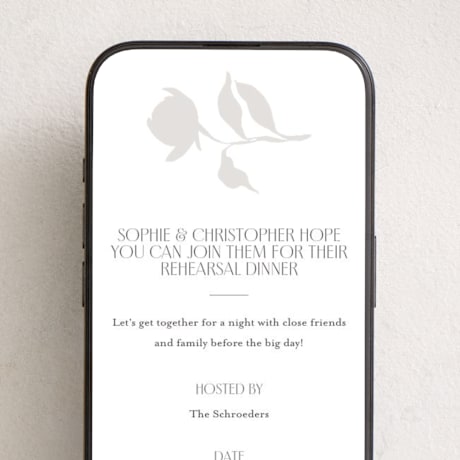 Online Rehearsal Dinner Invitations