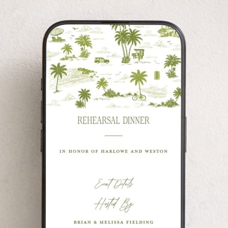 Online Rehearsal Dinner Invitations