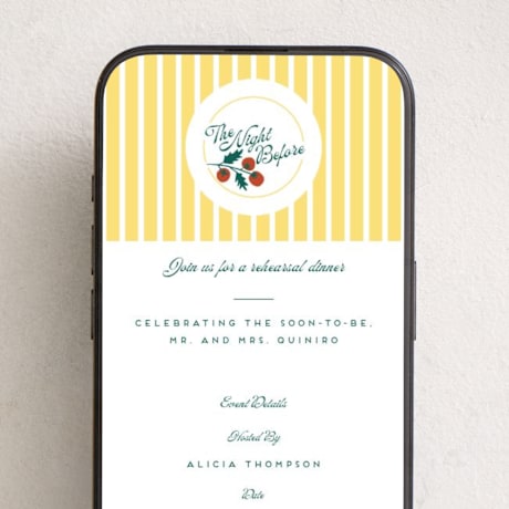 Online Rehearsal Dinner Invitations