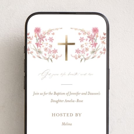 Online Religious Milestone Invitations