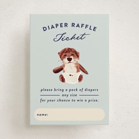 Mini Baby Shower Insert Cards
