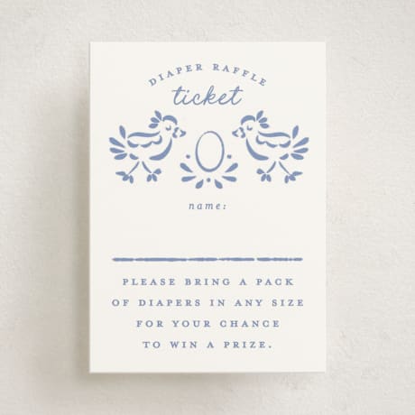 Mini Baby Shower Insert Cards