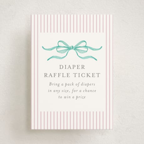 Mini Baby Shower Insert Cards