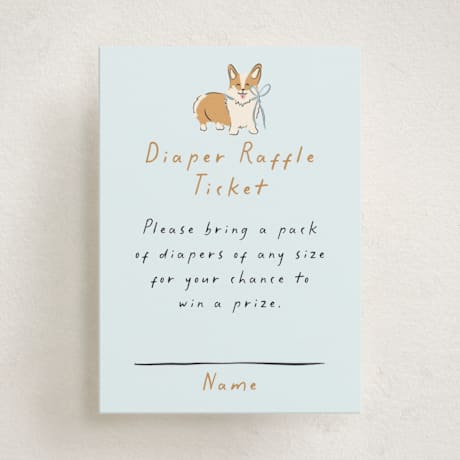 Mini Baby Shower Insert Cards