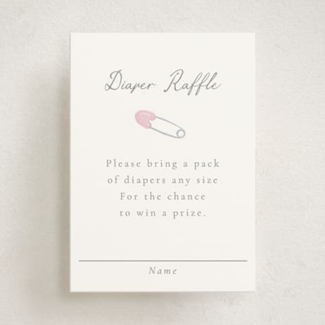 Mini Baby Shower Insert Cards