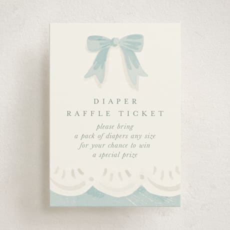 Mini Baby Shower Insert Cards