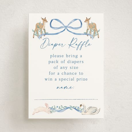 Mini Baby Shower Insert Cards