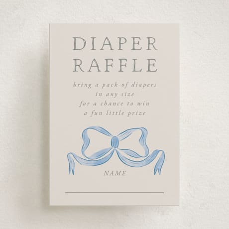 Mini Baby Shower Insert Cards