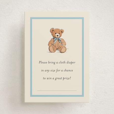 Mini Baby Shower Insert Cards