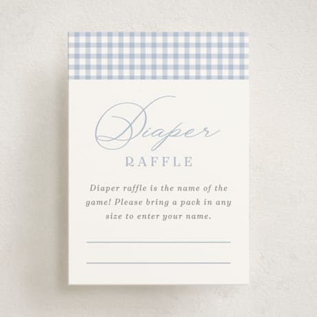 Mini Baby Shower Insert Cards